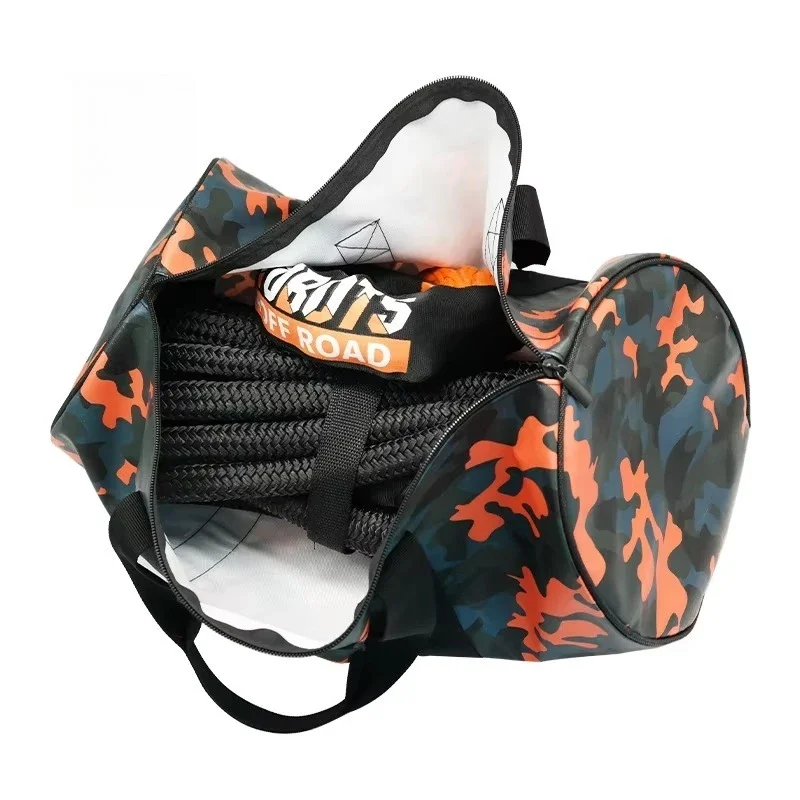 

Towing Accessories 1"x30ft Kinetic Recovery Rope with 2 Soft Shackles for 4x4 Off-road Trailer Rescue