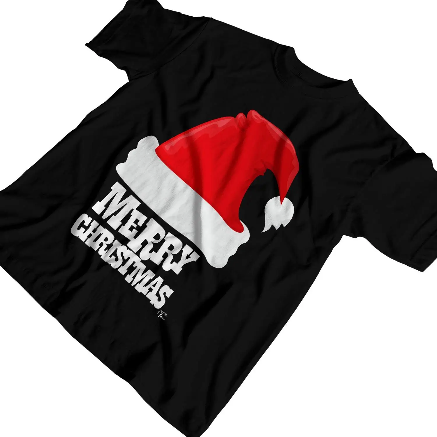 T-shirt a maniche corte da strada con stampa di omino di pan di zenzero natalizio casual e comoda in cotone 100% per uomo e donna