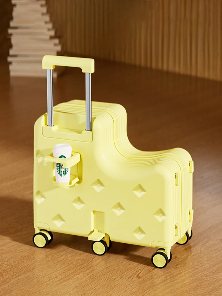 Maleta infantil de 20 pulgadas con bolsa de viaje para niños, niñas y niños, material de PC ABS de moda, cierre de cremallera...