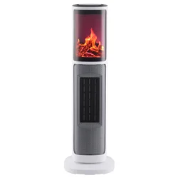 Manufacturer Cross-border Heater PTC Household Vertical Simulation Flame Heater Winter Office Heating Electric Heate