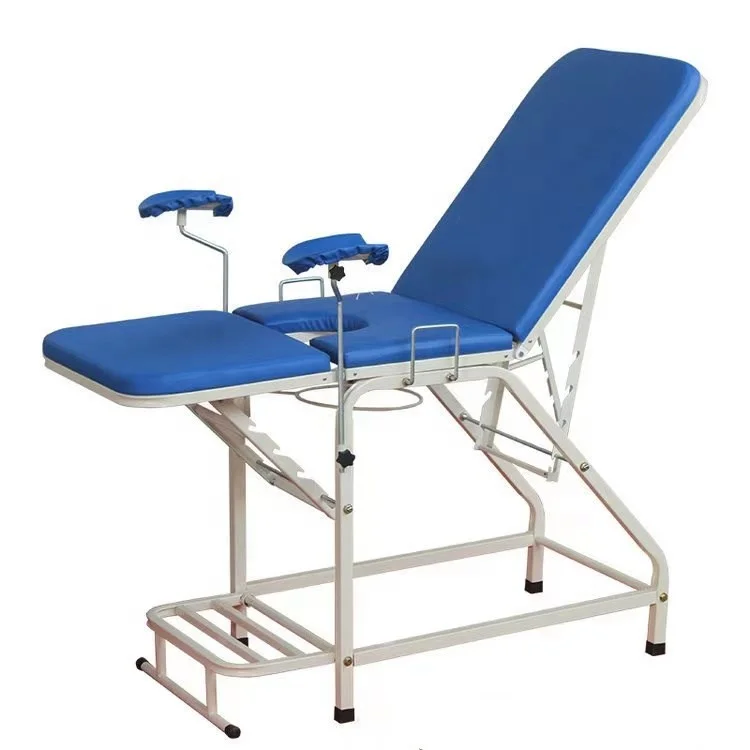 Stainless Steel Portable Washing Urology Gynecology Examination Chair Gynecological Exam Table