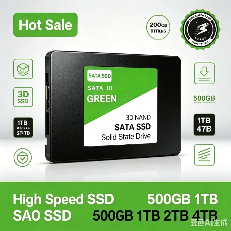 High Speed SATA3 SSD 2.5