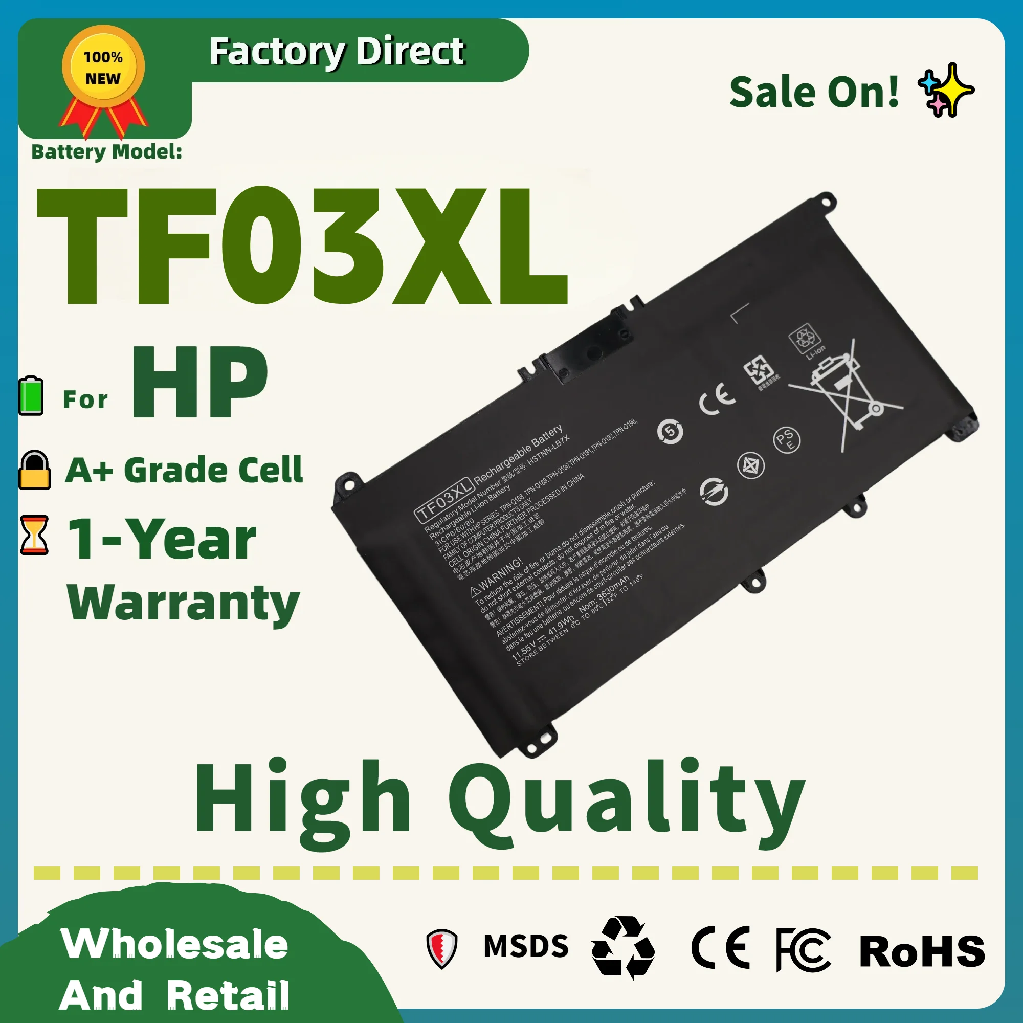 Factory Direct! TF0… - image