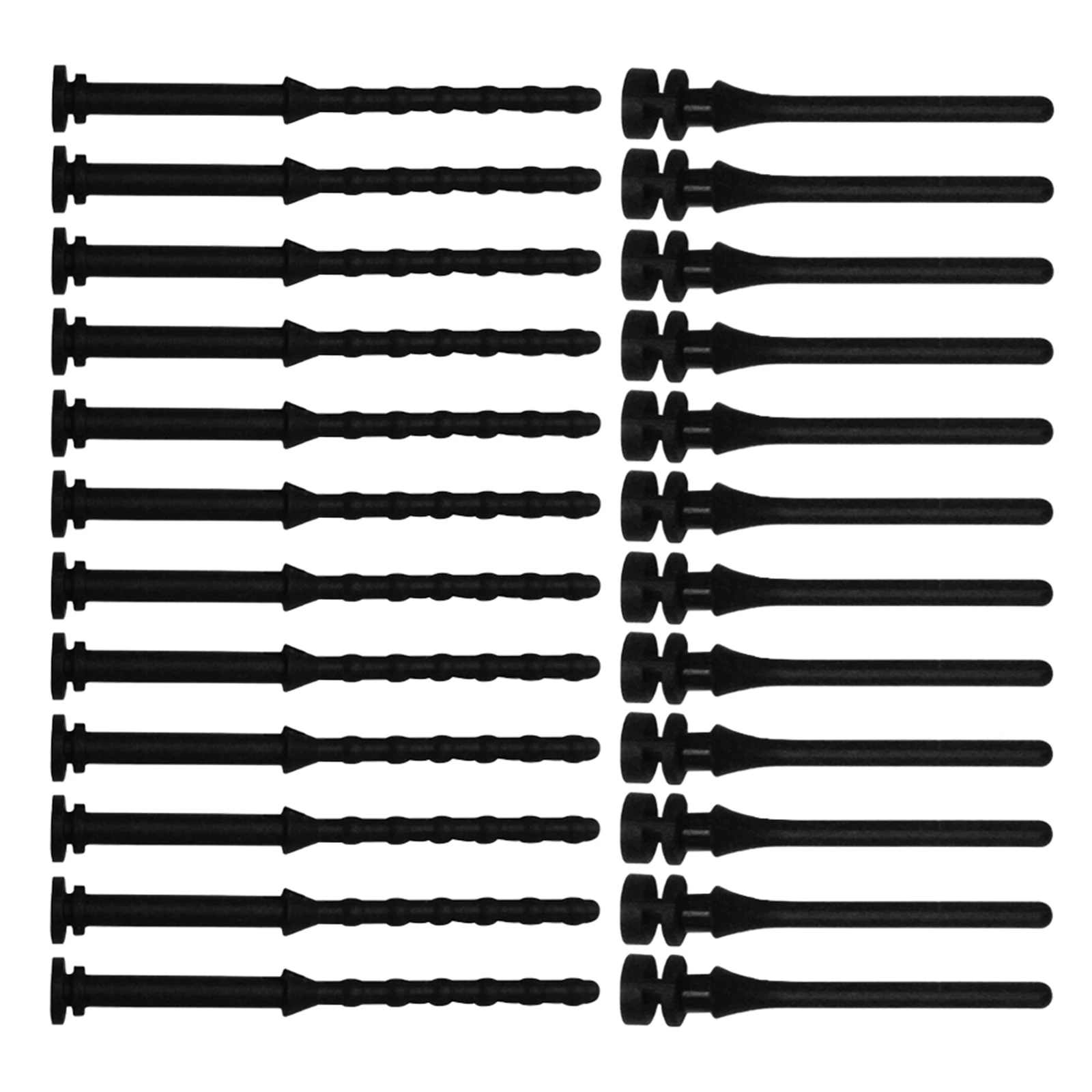 

24 Pcs Radiator Shockproof Glue Nails Computer Case Fan Screws Anti Vibration Server Body Noise Anti-seismic Silicone Rubber