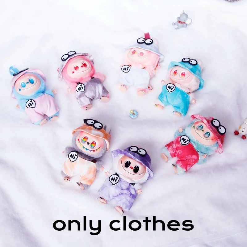 

Doll Clothes (No Dolls), Hats & Workwear Sets 17cm Accessories Set, Cute Dress Up Clothes Unique Style (Seven Colors)
