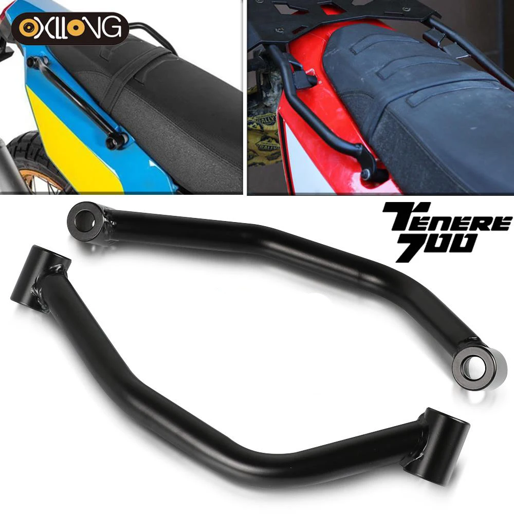 Rear Passenger Seat Hand Grab Handle Bar Rail For Yamaha Tenere 700 XTZ700 XT700Z TX690Z XTZ690 Tenere700 Rally 2019 2020 2021