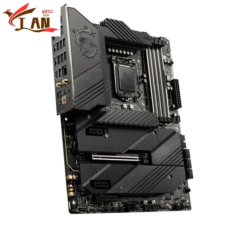 For MEG Z590 UNIFY Motherboard 128GB M.2 HDMI LGA 1200 DDR4 Z590 Mainboard 100% Tested Fully Work TAN
