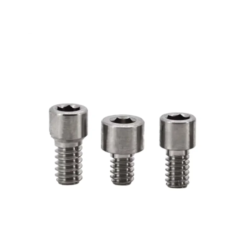 10Pcs/pack Dental Bridge Screws Regular Mini Multi Unit Composite Accessories for Oss/Adin/Den/ITI/Ant Titanium Materials