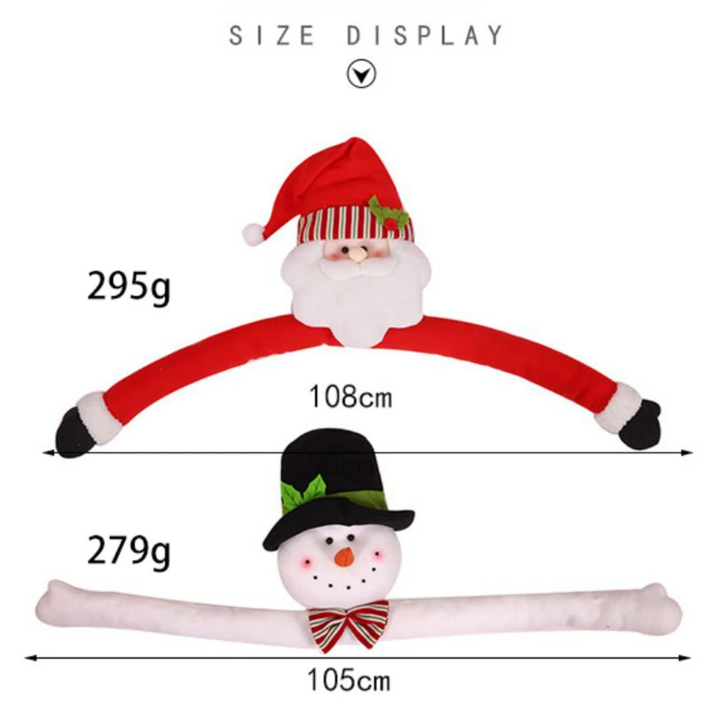 Jouet en peluche bonhomme de neige 3D flexible bricolage, décoration d'arbre de Noël, bonhomme de neige Père Noël câlin, ornement de bureau, décoration d'intérieur, fête de vacances