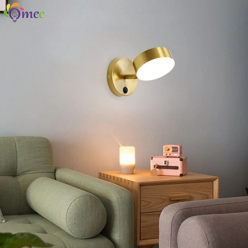 Imagem -06 - Moderna Lâmpada de Parede Nordic Ferro Simples Elegante Parede Led Luz Dc12v Luzes Interior Iluminação Cabeceira Decoração para Ac110v Casa Lâmpadas