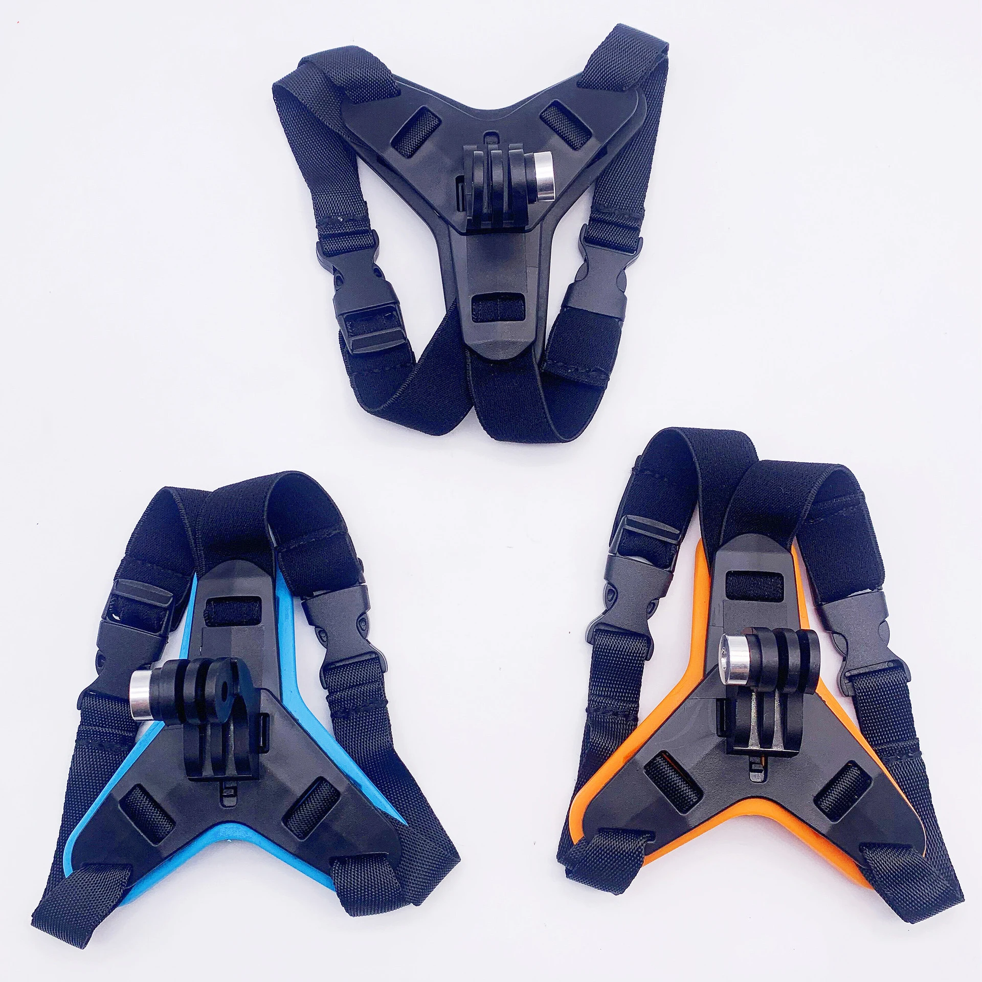 For Gopro Hero 13 12 Accessories Head Helmet Strap Vented Adjustable Chin Riding Belt Holder Adapter For DJI OSMO Action Camer