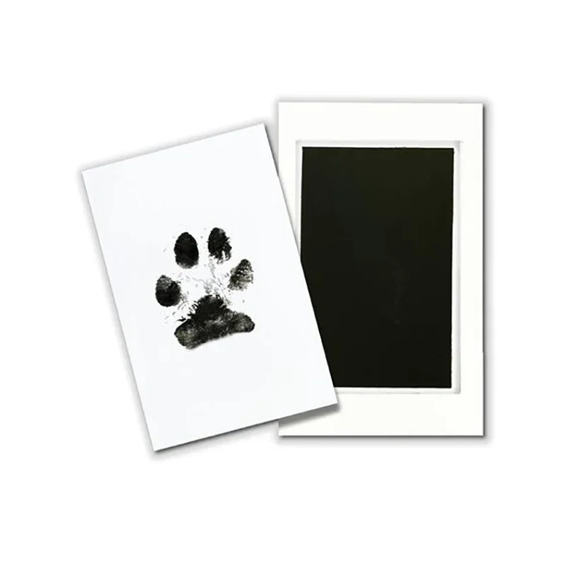 Cat Dog Paw Print Ink Kit Pad Safe Non-toxic Easy DIY Clean Touch Inkless Pet Souvenir