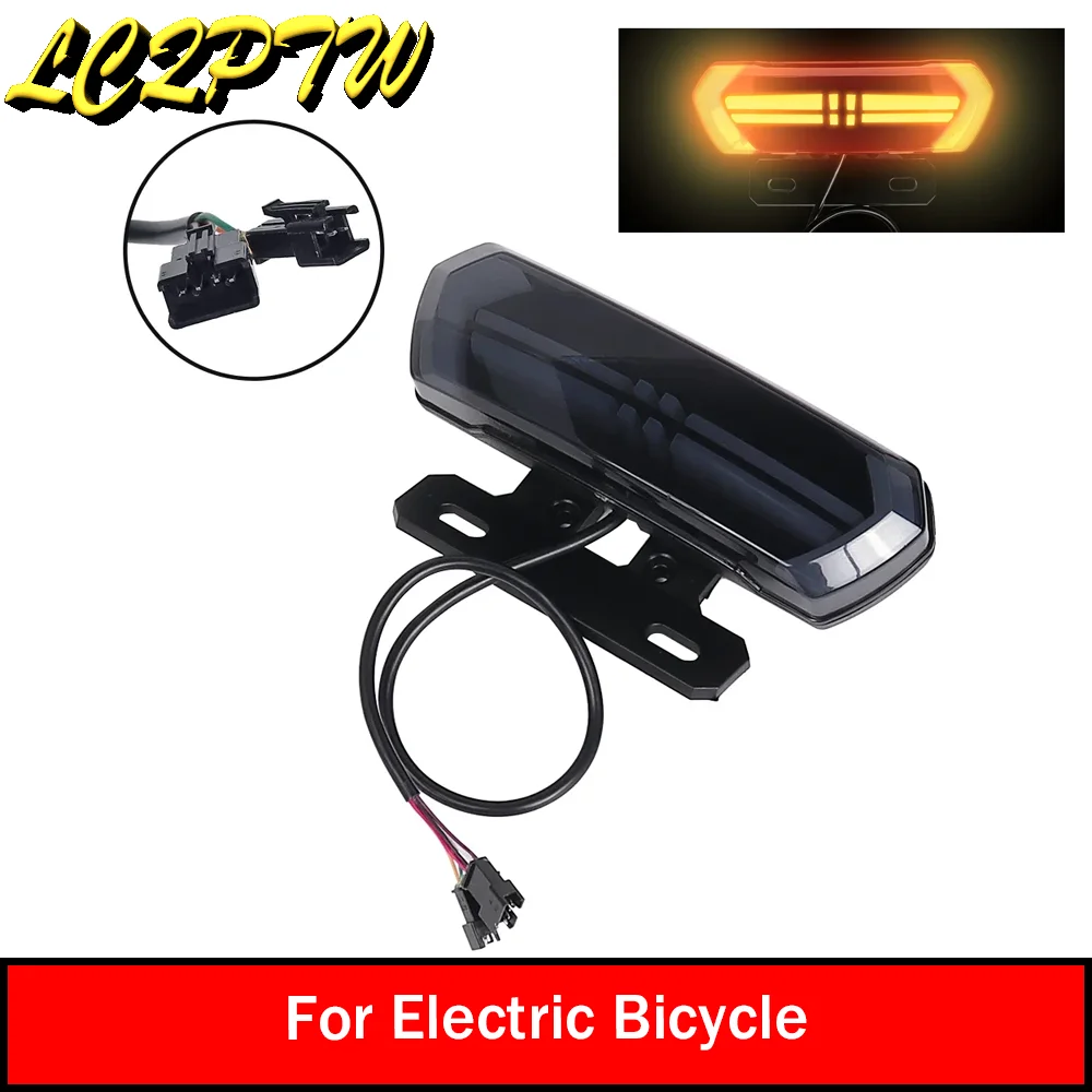 

Waterproof Electric Scooter Night Riding Safety Warning LED Taillight Cycling Accessories Rear Lamp Parts
