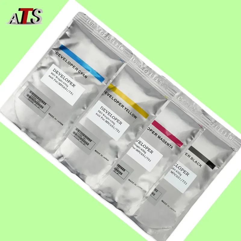 

1 шт. оригинальное качество C651 разработчик для Ricoh Pro MP C651 C751 C7100 C7200 C9100 C9110 порошок разработчика