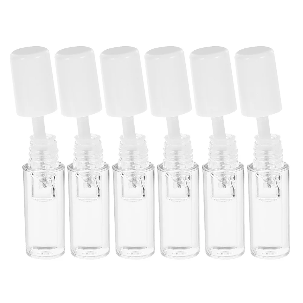 Gel Fijador de Cejas y Pestañas, 6 Piezas, Ligero, Transparente, Rímel para Cejas, Fórmula Natural para Dar Forma y Acondicionar, Maquillaje de Ojos