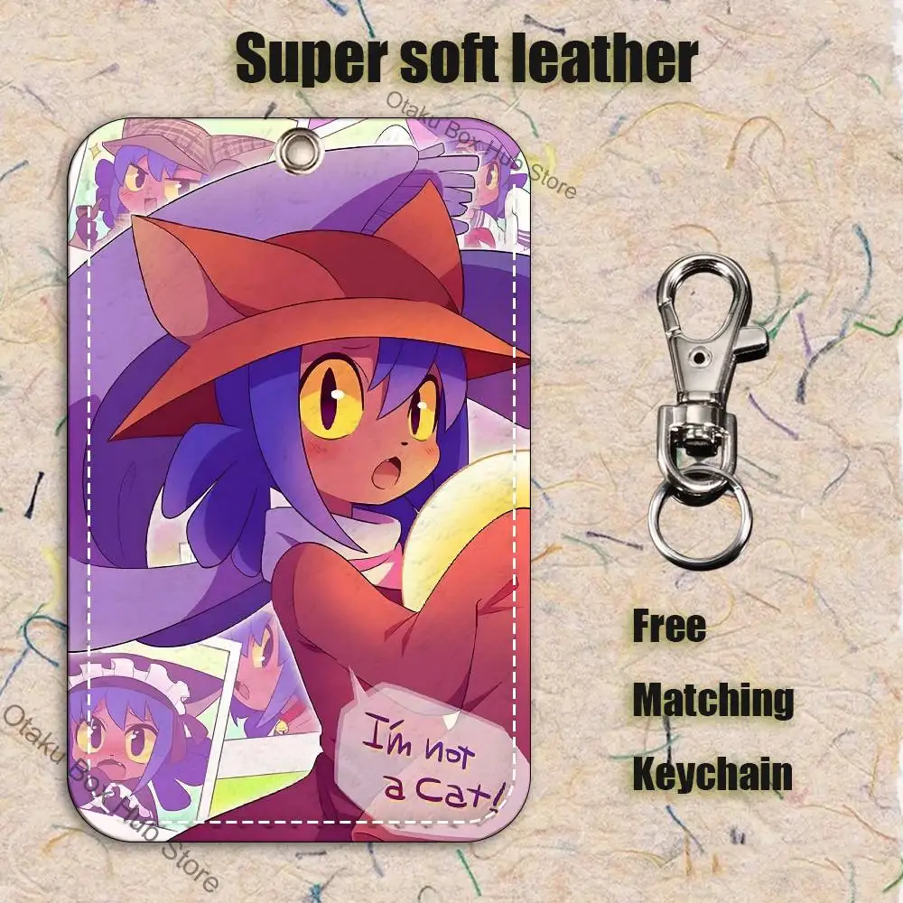 Anime N-Niko O-OneshotS Holder Keychain For Bank Business Work Card Holder Student Card Protective Case Bus Card view 5