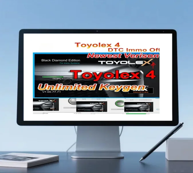 Toyolex4 Toyolex 4 with Unlimited Keygen for Denso for Lexus Mascheramento Car DTC Disable SoftwareTool PK Toyolex3 Toyolex 3