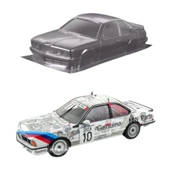 1986 1/10 BM 635CSI Clear Pc Shell Body 190mm for Rc Drift Car Toys Electric Vehicle Model 258mm Wheelbase