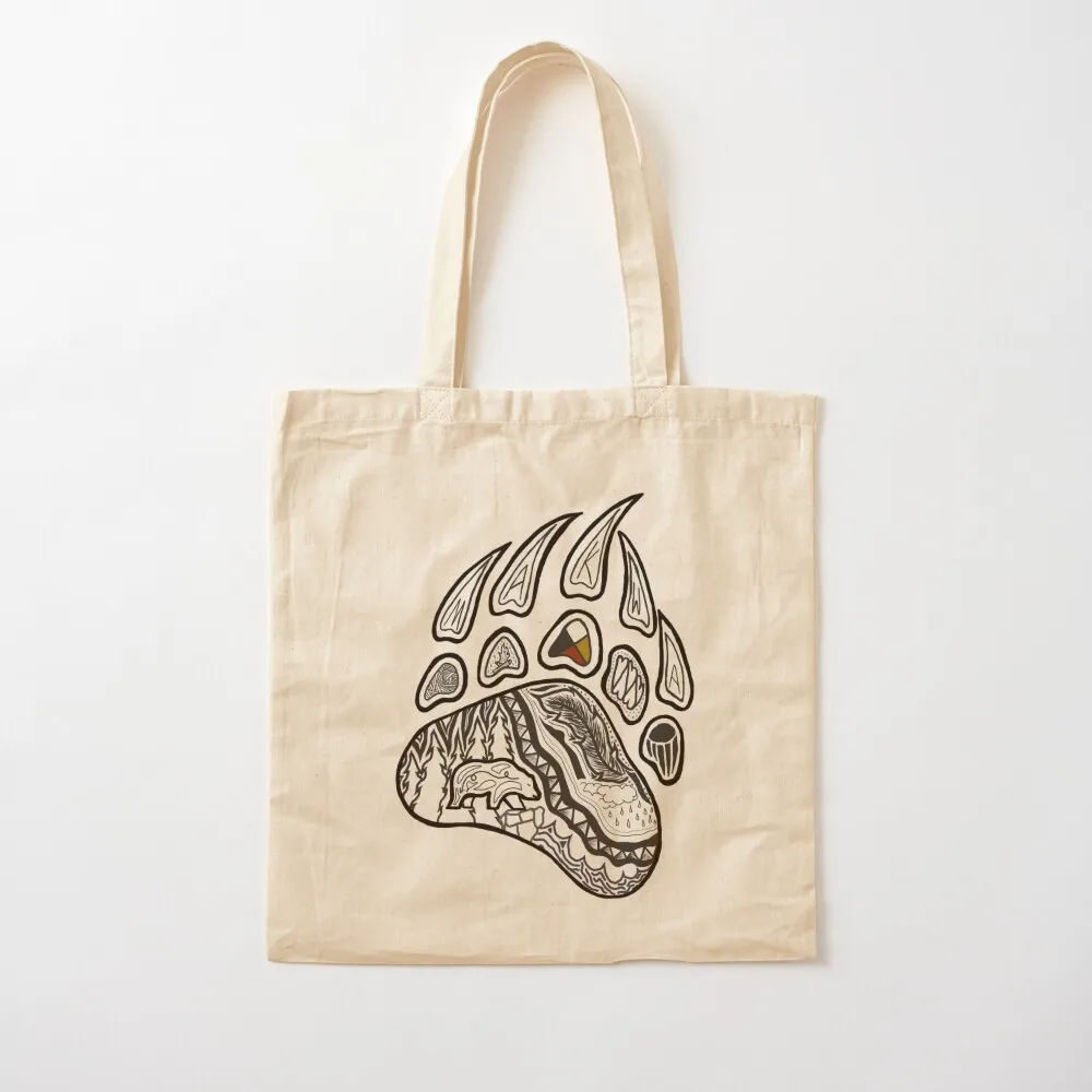 

Makwa (Bear) Paw Tote Bag hand bag ladies the tote bag Women's tote