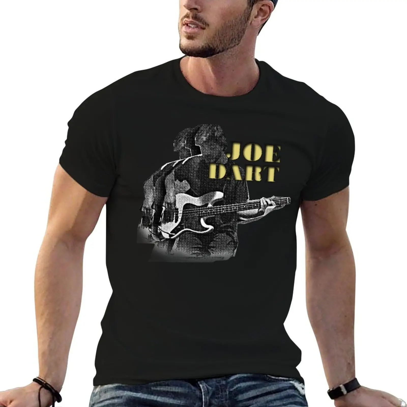Joe dart Fitted Scoop T-Shirt luxury designer shirts graphic tee cotton t shirt men