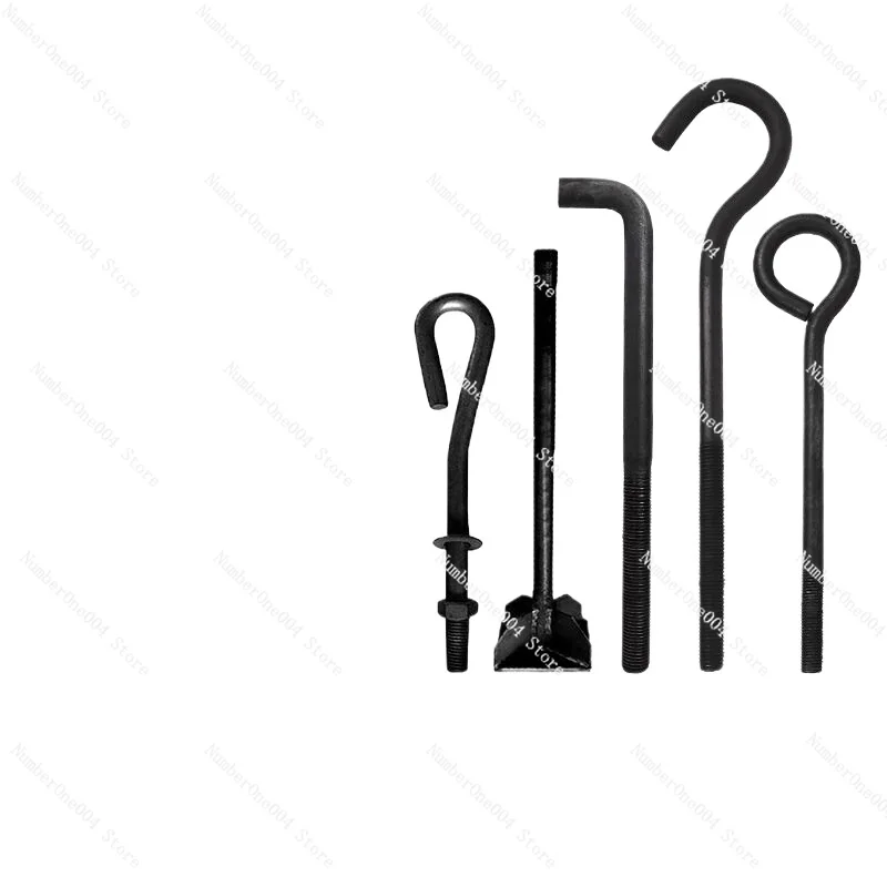 

Bolt Embedded Parts 7-Word 9-Word L-Type Foundation Tower Crane Steel Structure Galvanized Anchor Anchor Bolt Factory M20m24m30