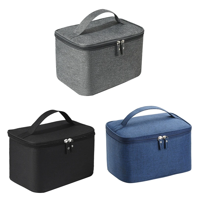

Travel Men Toiletry Bag Out Of Household Travel Oxford Fabric Waterproof Makeup Bag Women's Cosmetics Storage Bag Durable Black