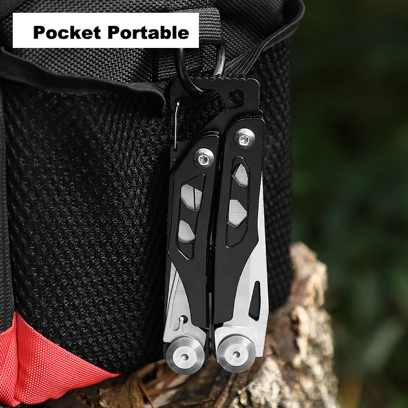 Multitool Outdoor Camping Multi-function Pocket Folding Multi Knife 13 in 1 Tools Plier Survival Mini EDC Kits Free Print Logo