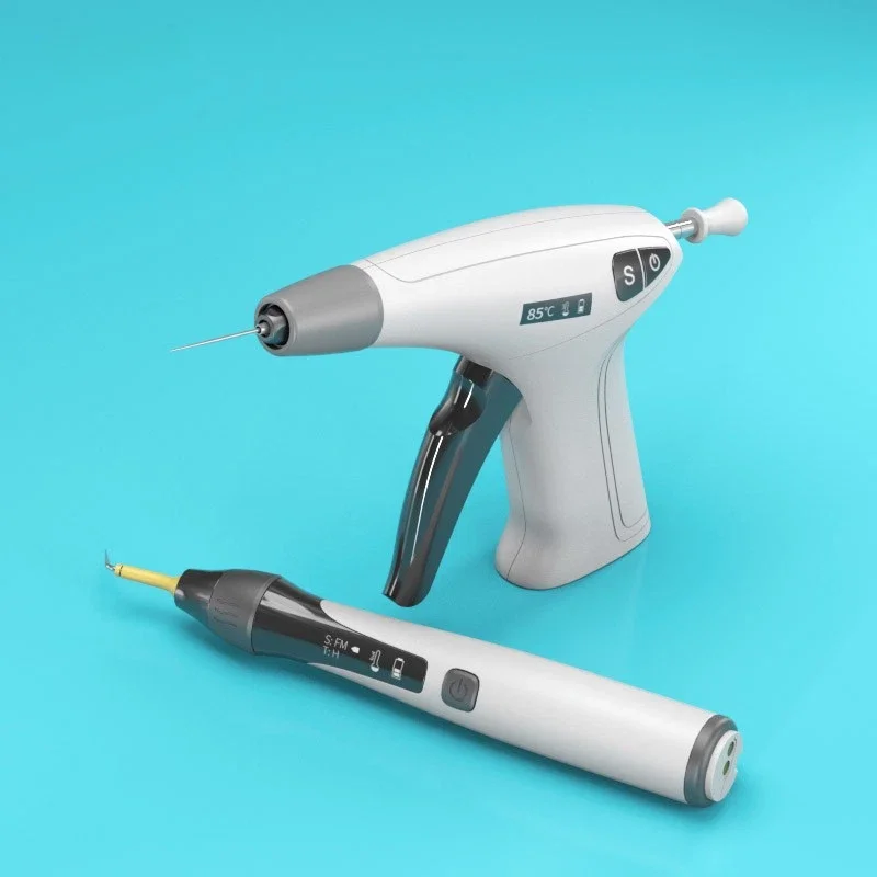 Dental Cordless Endo Obturation Gutta Percha Gun Heated Pen System Percha Gutta tips