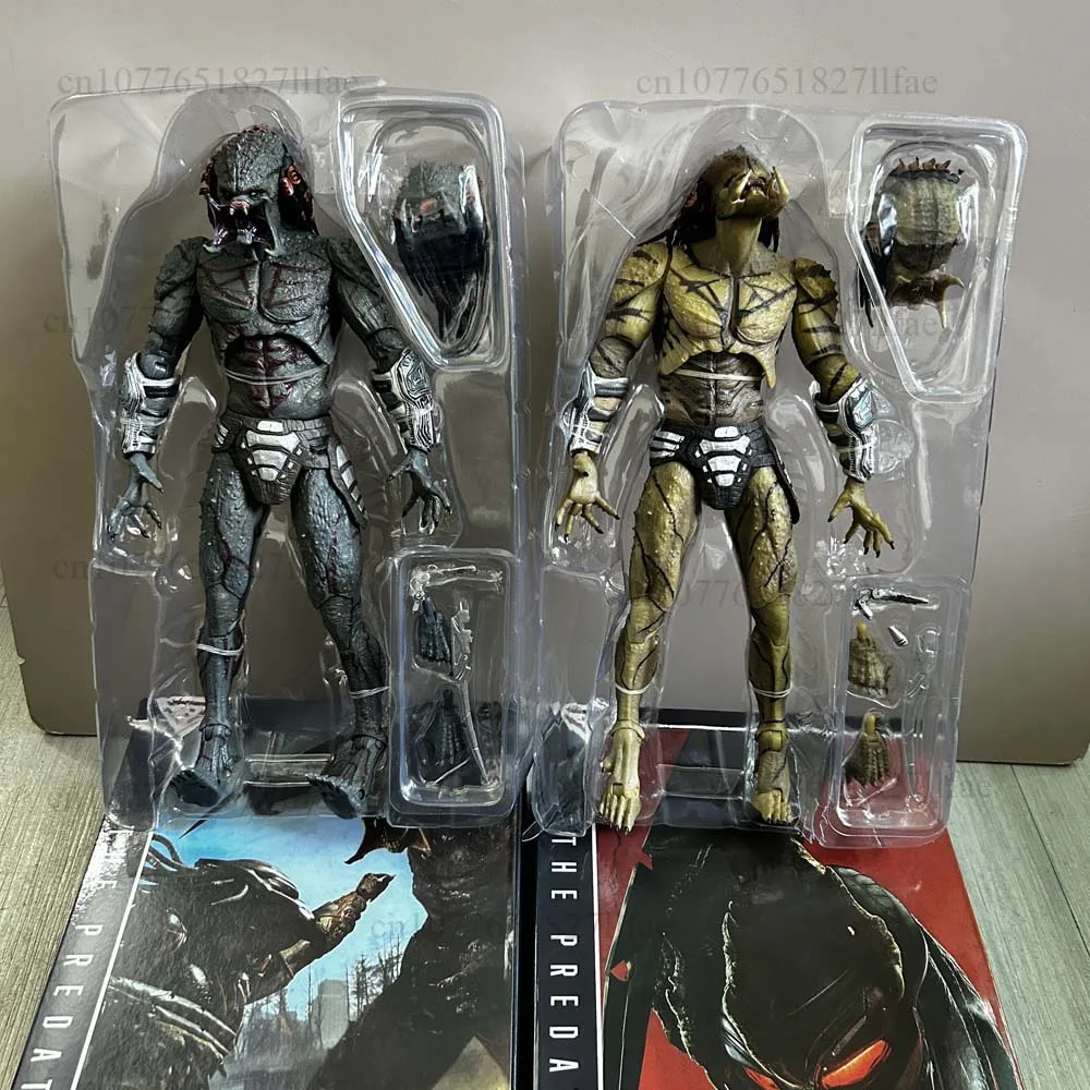 

Armored Assassin Ultimate Fugitive Predator Figure Unmasked 28CM Action Figure Model Toys Joint Movable Doll Bookshelf Ornament