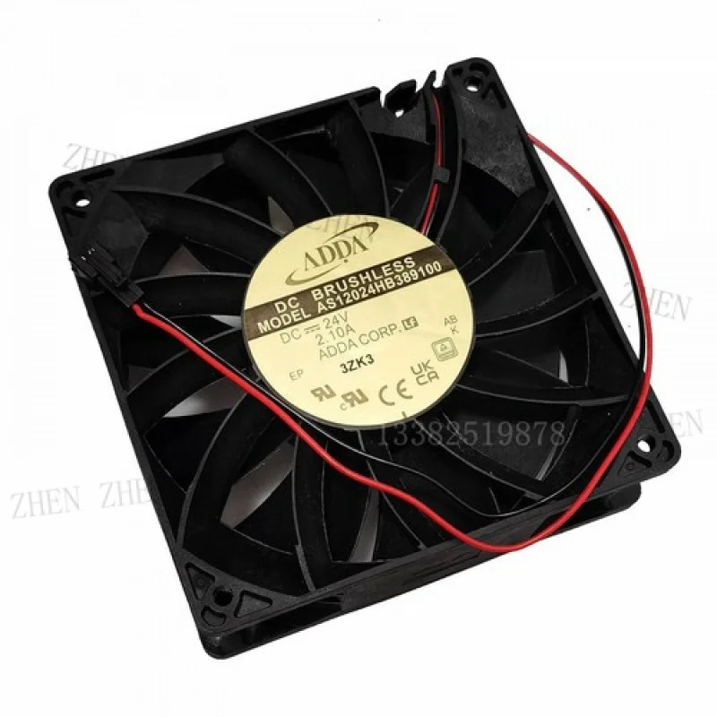 

Y FOR ADDA AS12024HB389100 12038 DC24V 2.1A Inverter Cooling Fan