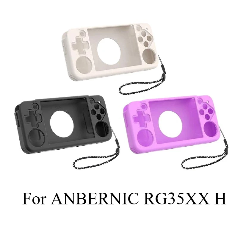 

Silicone Protective Case Handheld Game Console Protective Shell For ANBERNIC RG35XX H