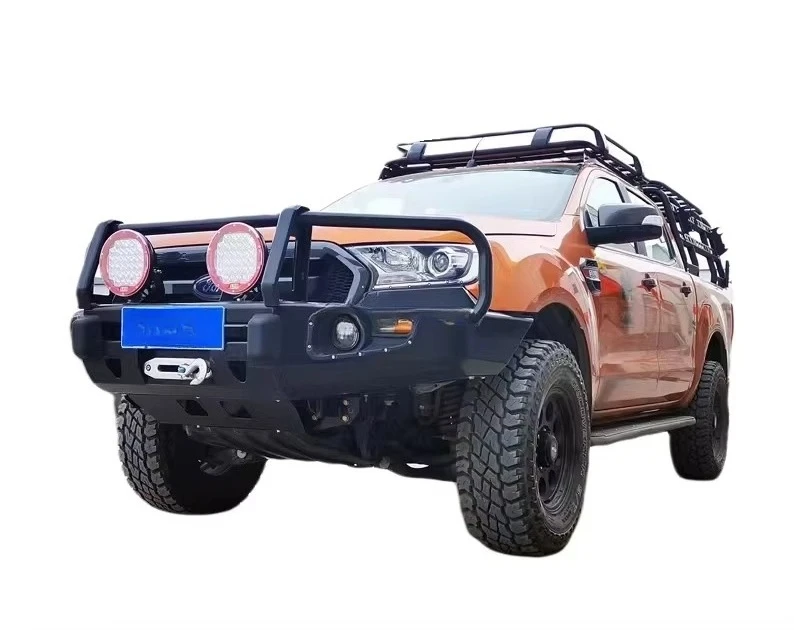 Top-level 4wd Urban Practical Steel Front Bumper Bull Bar for Ranger International view 2