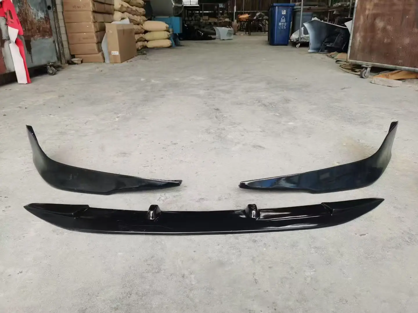 Front Bumper Lip Spoiler for Honda Accord 08-10 Three-Piece Set Original Equipment Manufacturer Part