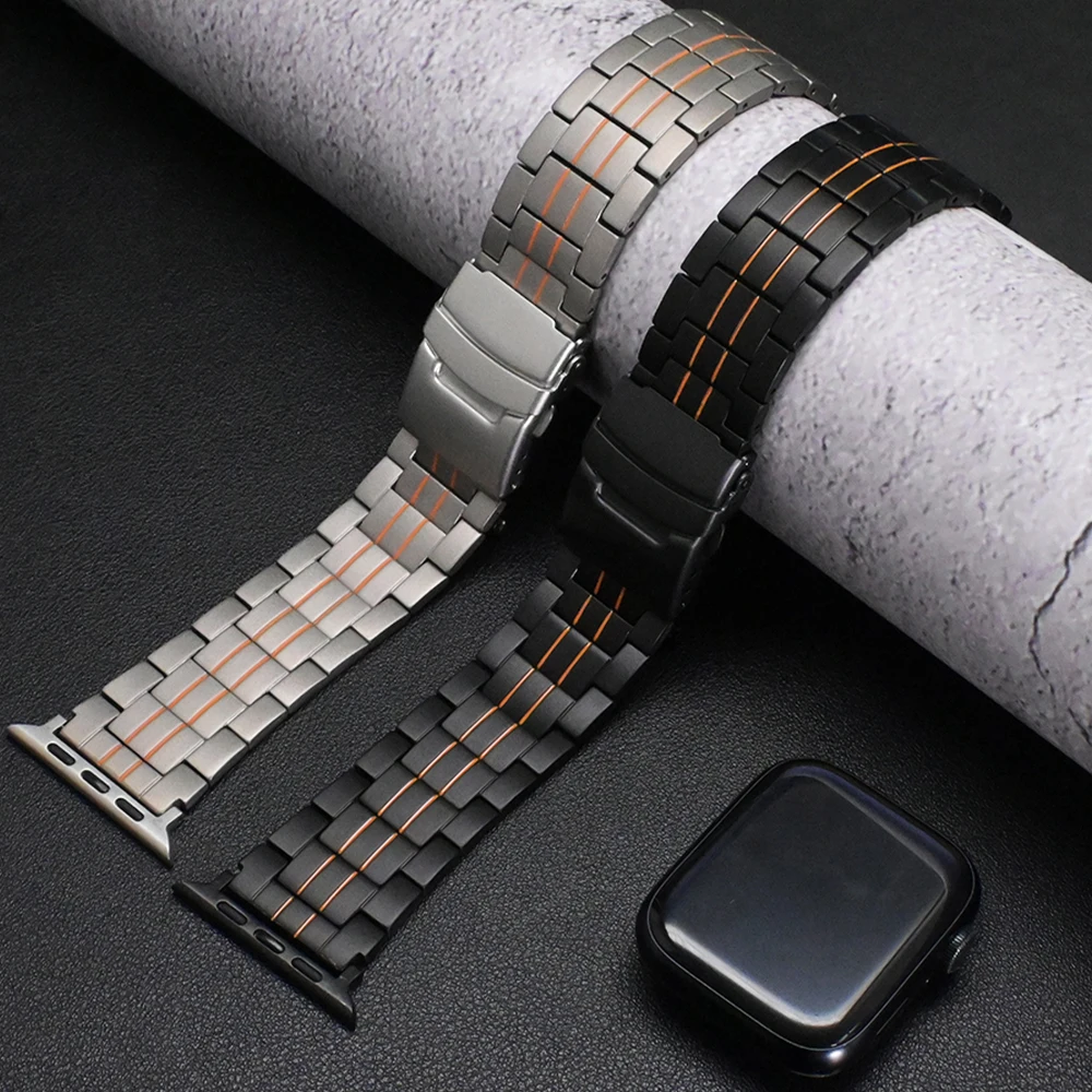 

Титановый ремешок для Apple Watch Ultra2 Band 49 мм Correa для Iwatch Series 10 46 мм 42 мм 9 8 7 45 мм 41 мм 40 мм 44 мм 6 5 4 Se 3 38 мм