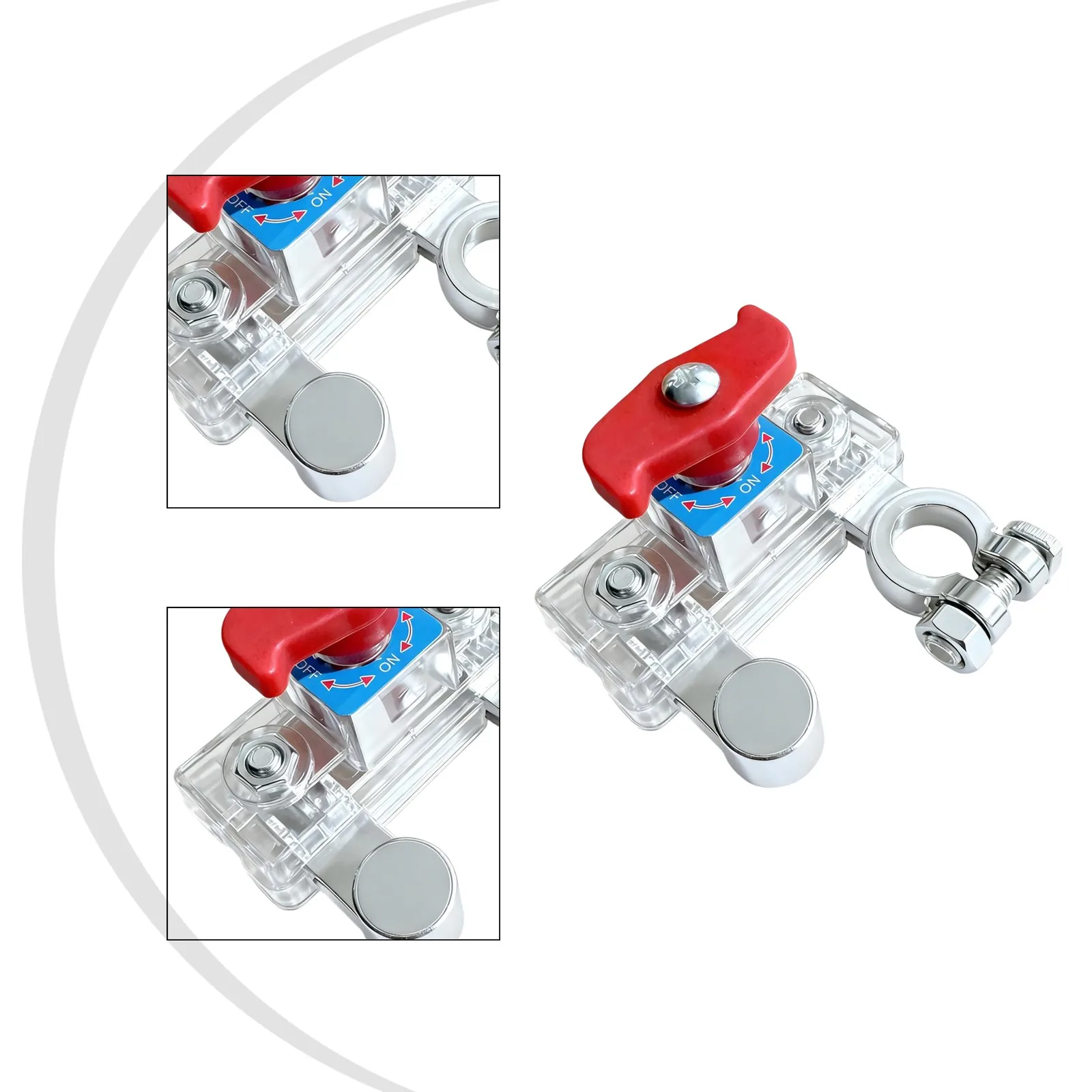 Vehicle Disconnect 12V 24V Cut Off For Long-term Storage Easy Installation Energy Saving Isolation Prevents Power Loss