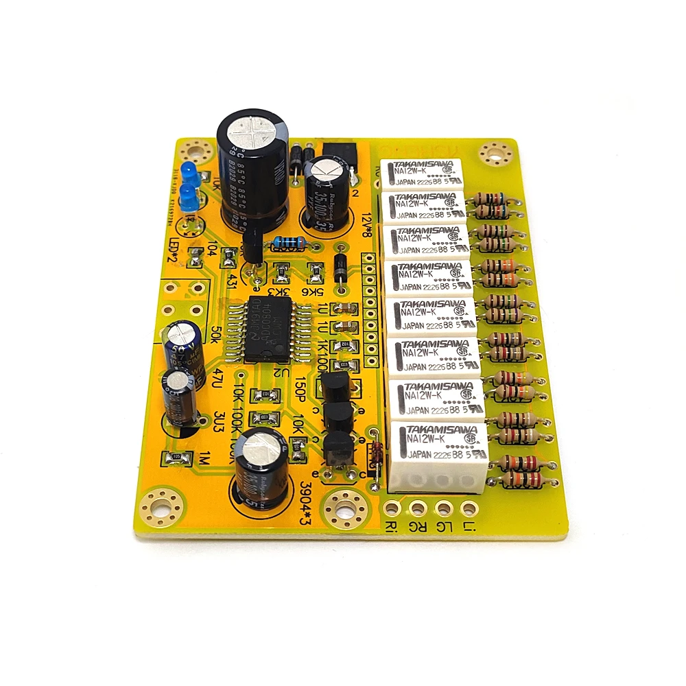 ALPS AC12V-18V YS HIFI 2-Channel Relay Volume Control Board Potentiometer
