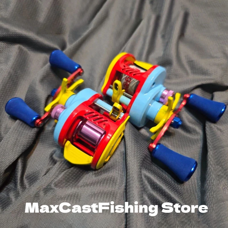 Carrete de Pesca TEBEN Linglong DC con Carga Automática, Freno Electrónico, 5+1BB, para Micro Jigging en Agua Dulce