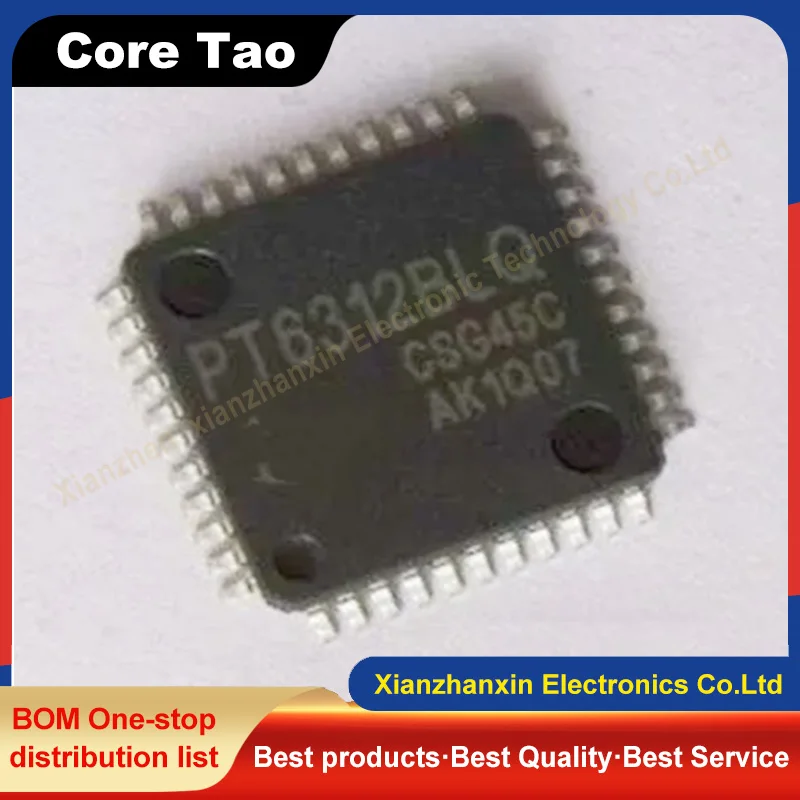 5PCS/LOT PT6312BLQ PT6312 TQFP44 Drive controller chip