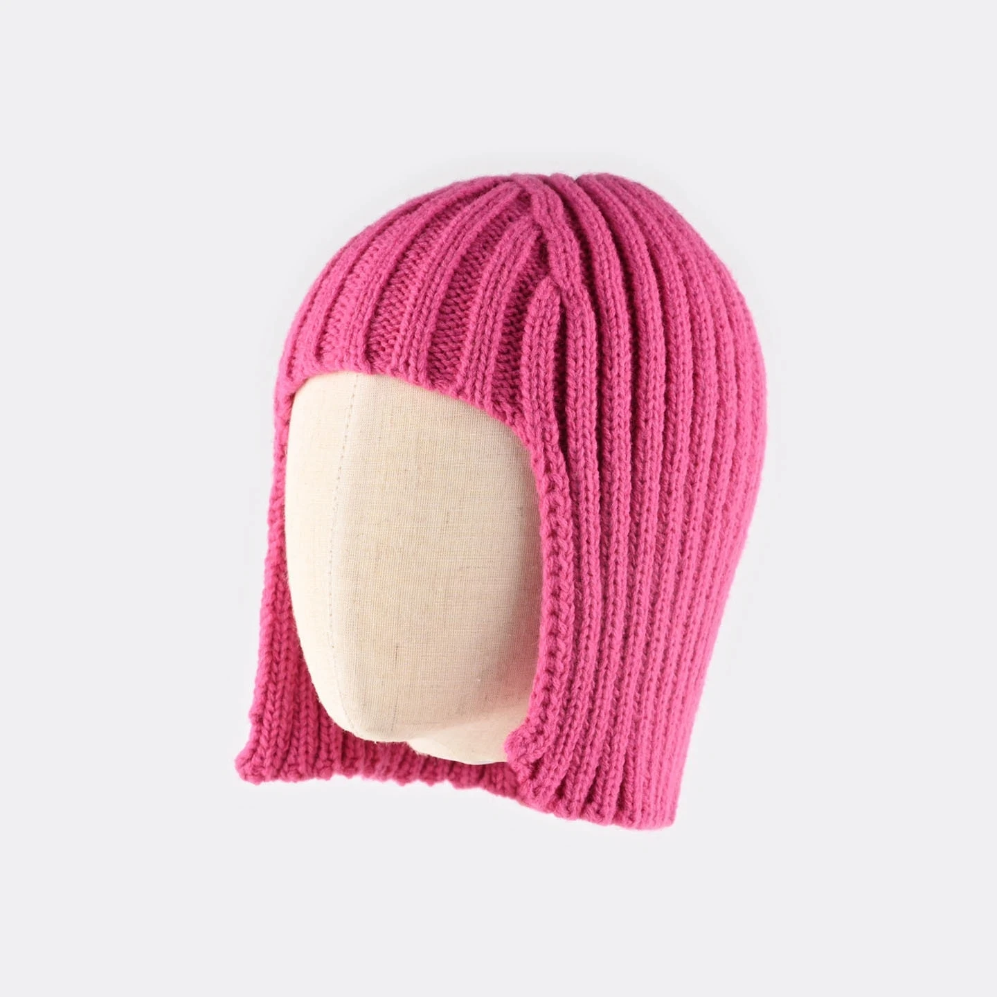 Hot Girl Perücke Strickmütze für Damen, warmer Gehörschutz für Herbst und Winter, Kopfbedeckung, modische Wollmütze im Einkaufsstil – Detail 28