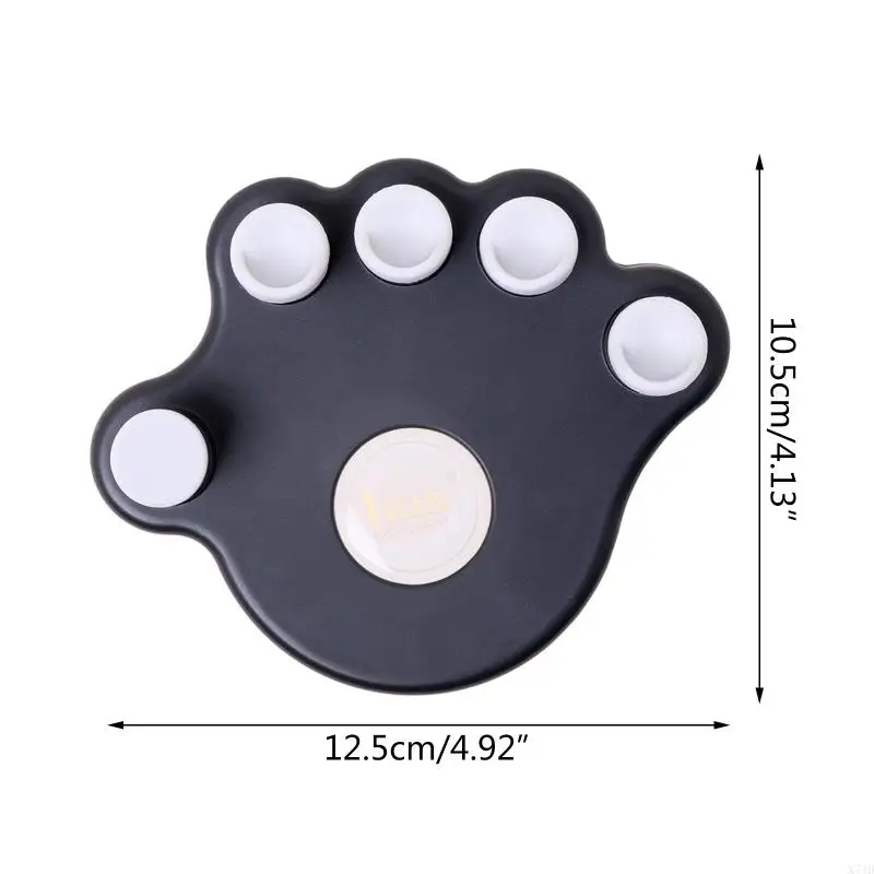 

X7JD 2Pcs Piano Finger Exerciser Comfortable Hand Grip Power Trainer for Guitar Piano