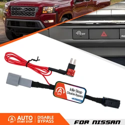 Fits For 2023+ Nissan Frontier Rouge 2021+ Qashqai J12 X-Trail T33 Auto Start/Stop Eliminator/Delete/Cancel Bypass Cable Harness