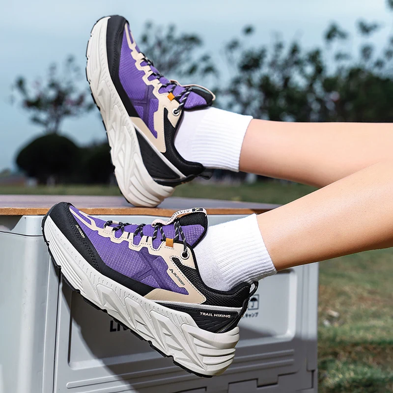 Outdoor Running Shoes Women Mesh Anti-slip Wear-resistant Casual Shoes Women Lightweight Breathable Sports Shoes Women