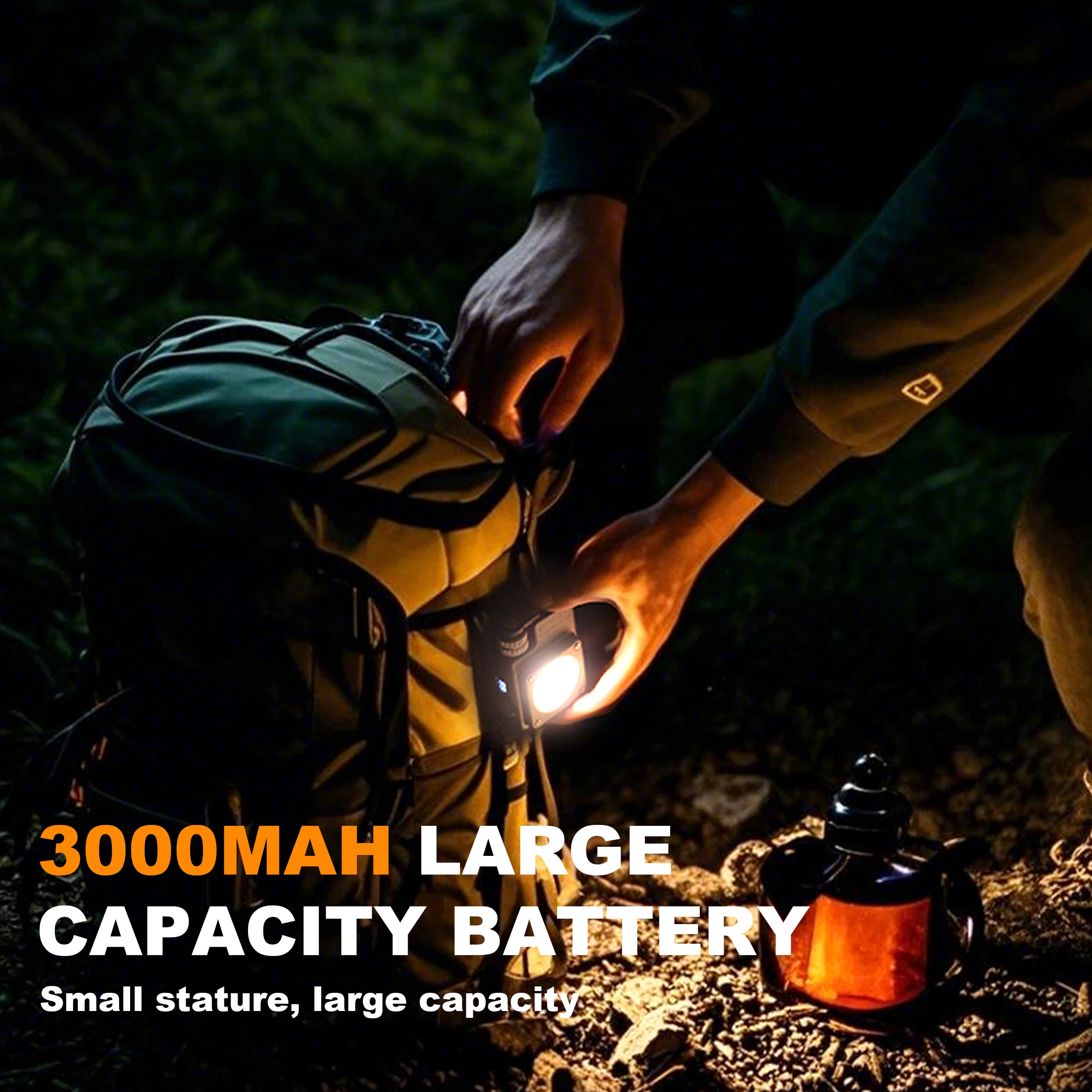 LiitoKala XY-009 أضواء التخييم متعددة الوظائف للحمل حياة طويلة المحمولة القابلة لإعادة الشحن LED الخفيفة للأنشطة الخارجية