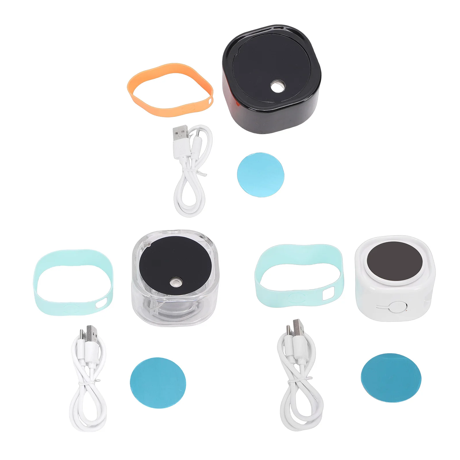 Coffee Bean Atomizer Static Elimination USB Rechargeable Coffee Bean Sprayer with Magnetic Base Silicone Cover