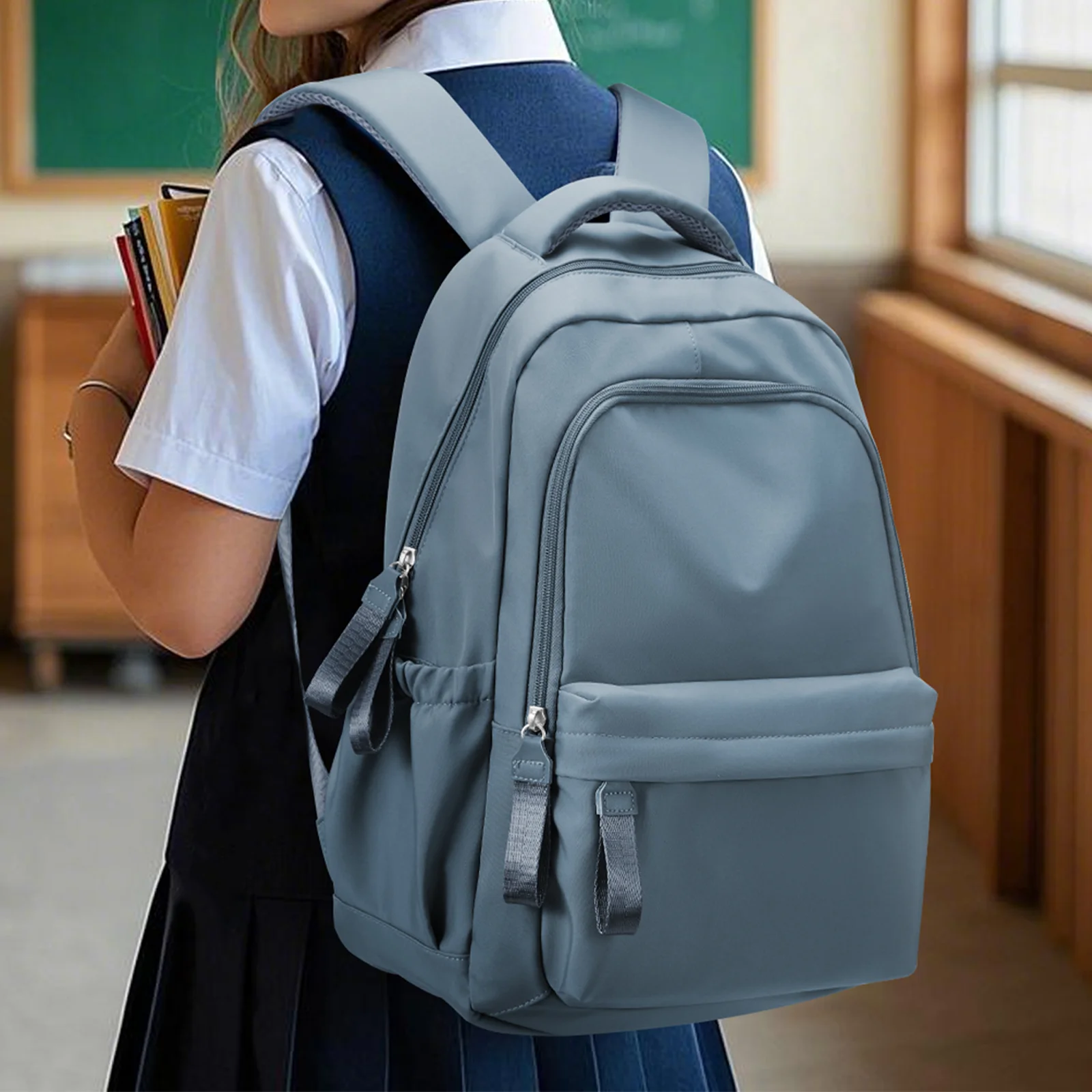 

Women Schoolbag Large Capacity School Backpack Teens Girl Boy Casual Daypack Bag Student Travel Backpack, Hand Luggage Backpack