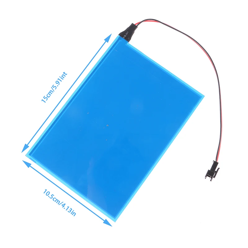 1 szt. Led świecące el podświetlenie Pan 15x13.5cm el podświetlenie El podświetlenie elektroluminescencyjny LED z falownikiem DC12V