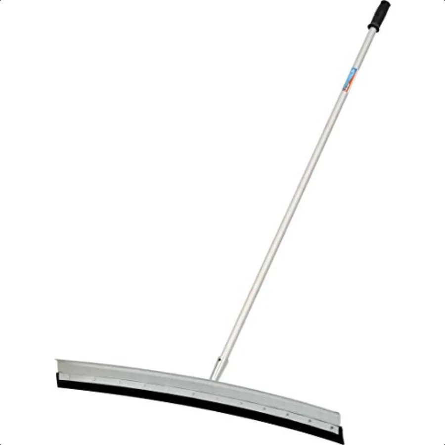 مجموعة AquaDozer Max المهنية 36 ممسحة أرضية منحنية ذات سطح أملس و48 قطب مطاطي مزدوج النهاية ومكنسة لشركة الشركة #1