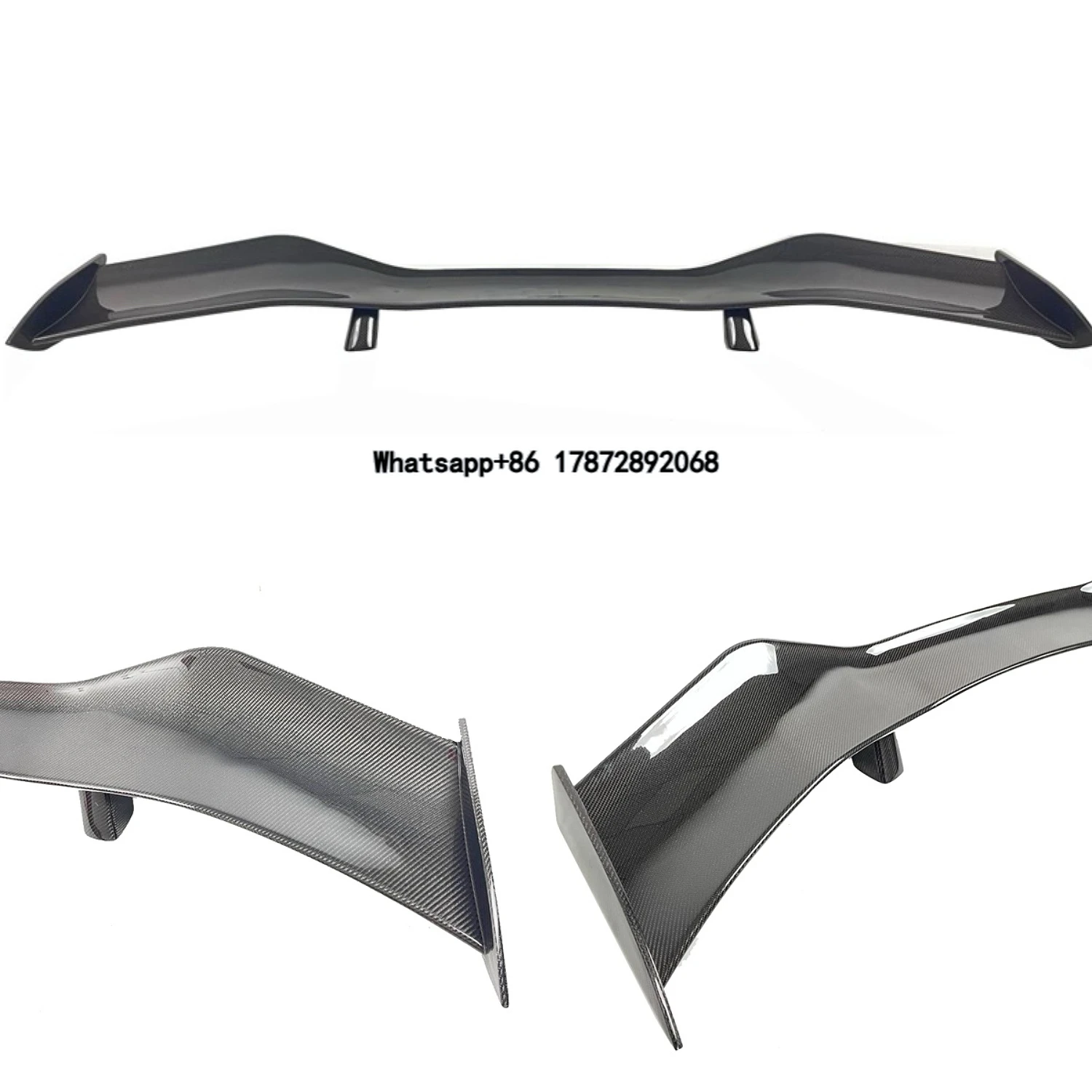 

2023-24 Corvette C8 Z06 Edition Style Carbon Fiber Rear Spoiler High Track Wing