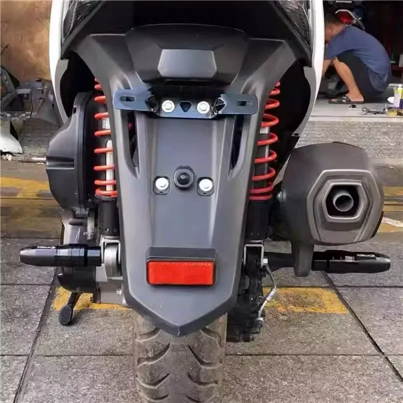 For KYMCO RKS150 S350 Racing H150 RacingX150 Falling Protection Crash Slider CNC Accessories Motorcycle Exhaust Muffler Drop Bar