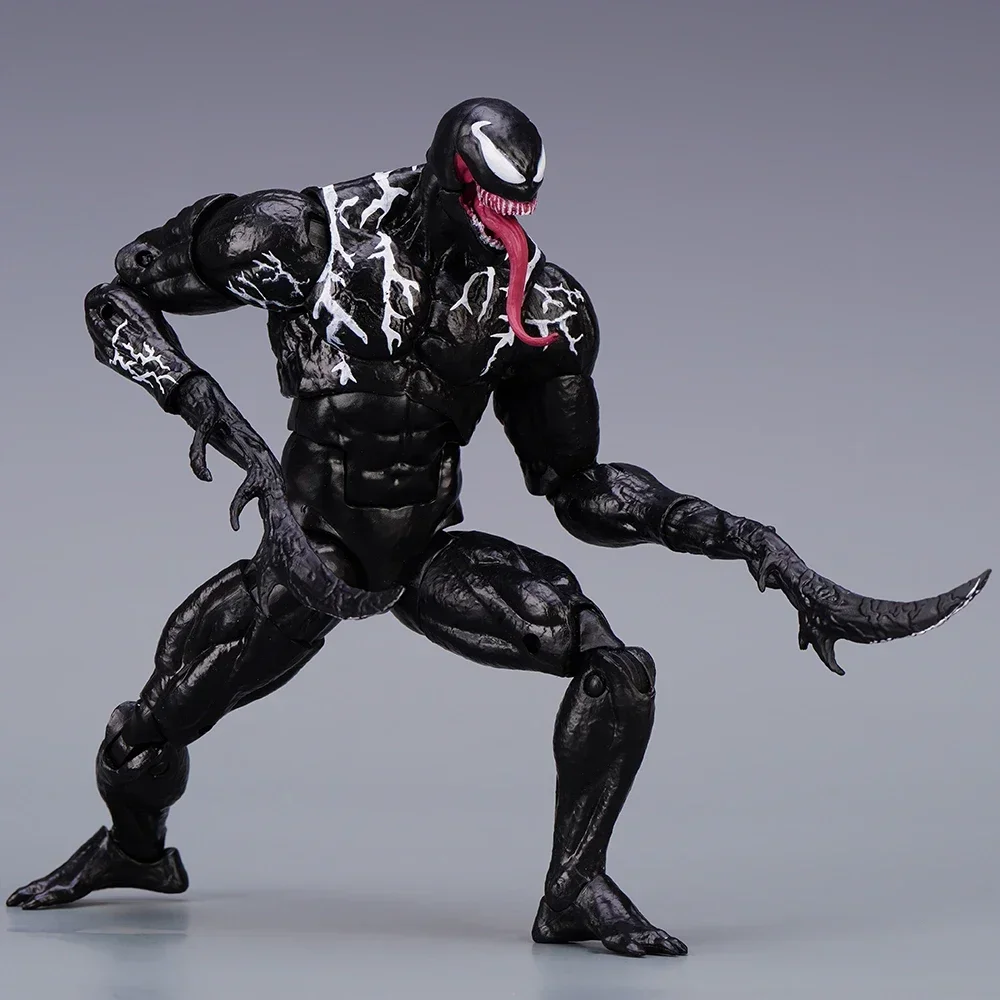 Figura de ação Venom Legends, brinquedos móveis conjuntos, estátua Change Face, boneca colecionável, presente de brinquedo para crianças